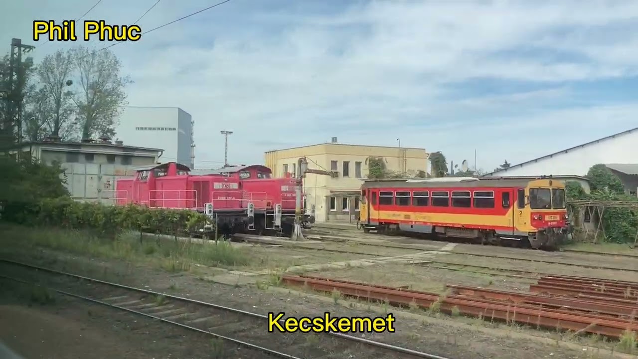 Train from Szeged to Budapest - Hungary 24/09/2022