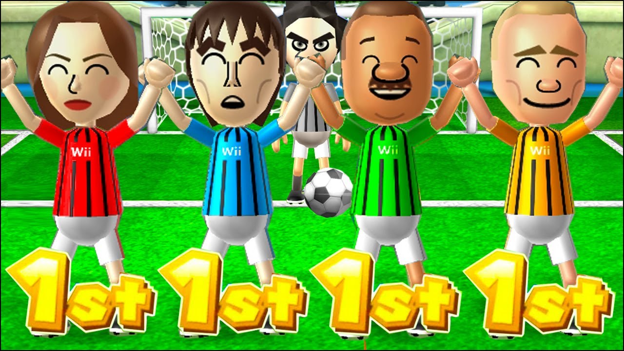 Wii Party MiniGames - Player Vs Elisa Vs Marco Vs Fritz (4 Players On Advanced Difficulty)