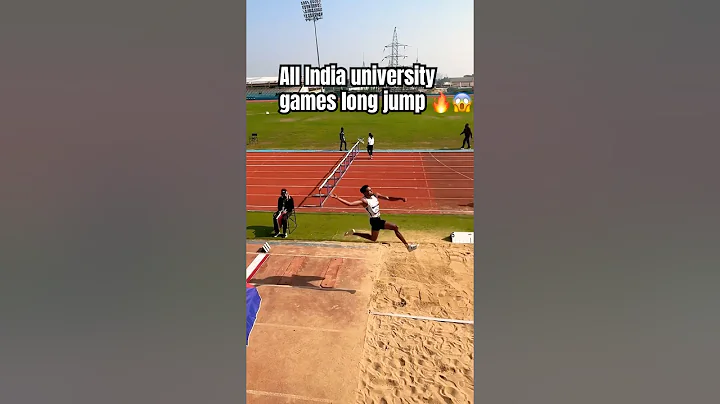 All India university games long jump 🔥#youtubeshorts #longjump