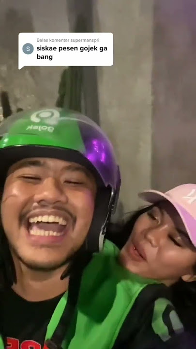 video gojek dapat penumpang siskaeee
