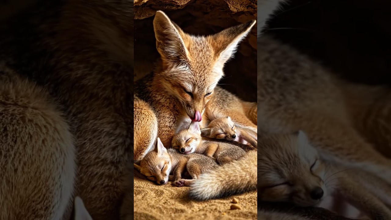 Secret Underground Life of the Fennec Fox | Hidden Desert Documentary #FennecFox#WildlifeDocumentary