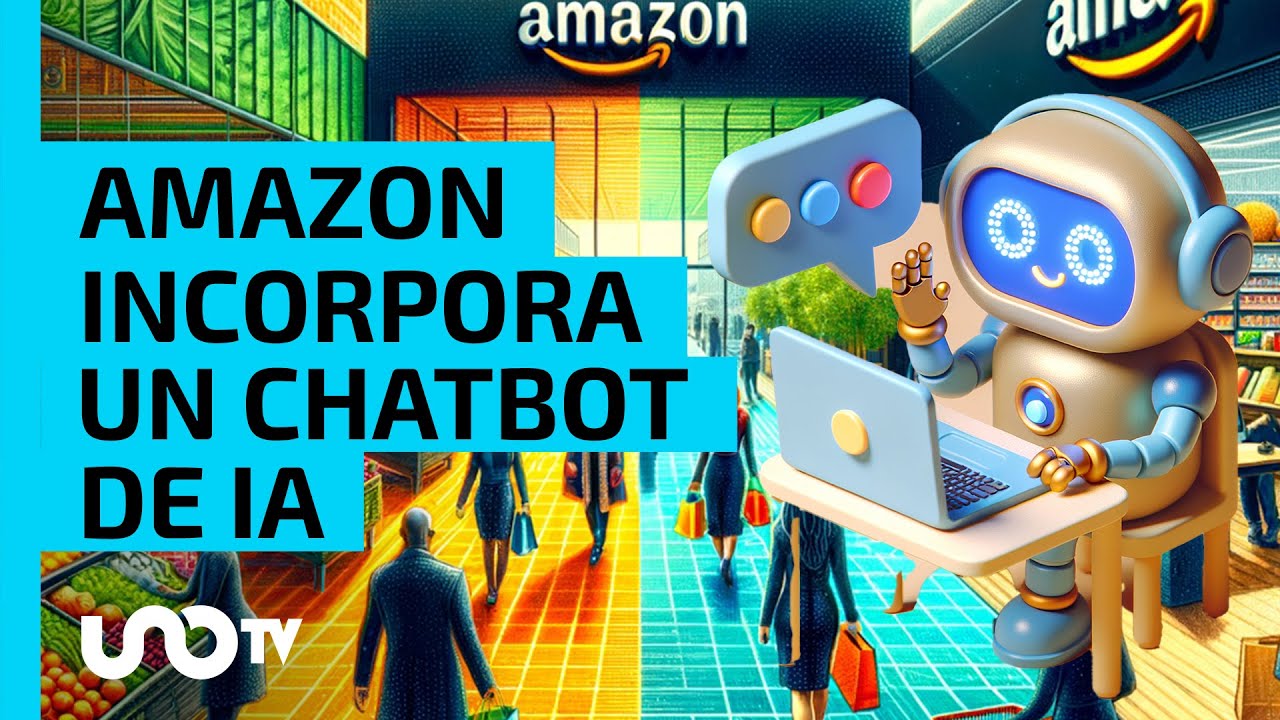 Amazon incorpora un chatbot de IA generativa en su app móvil - YouTube
