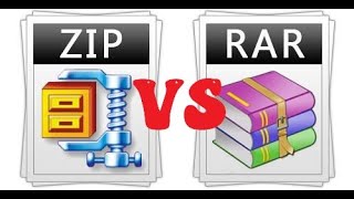 RAR vs ZIP- Best way to compress files in WinRAR