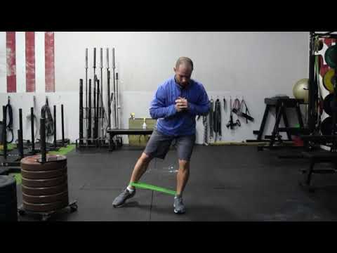 Lateral Toe Taps with Band (Ankles)