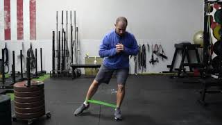 Lateral Toe Taps with Band (Ankles)