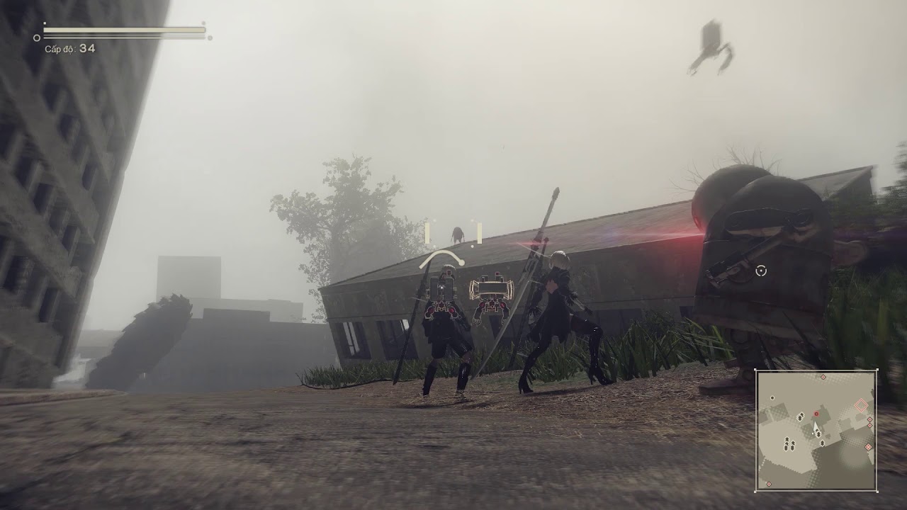 NieR Automata Quest Wise machine machine suy nghĩ về sự