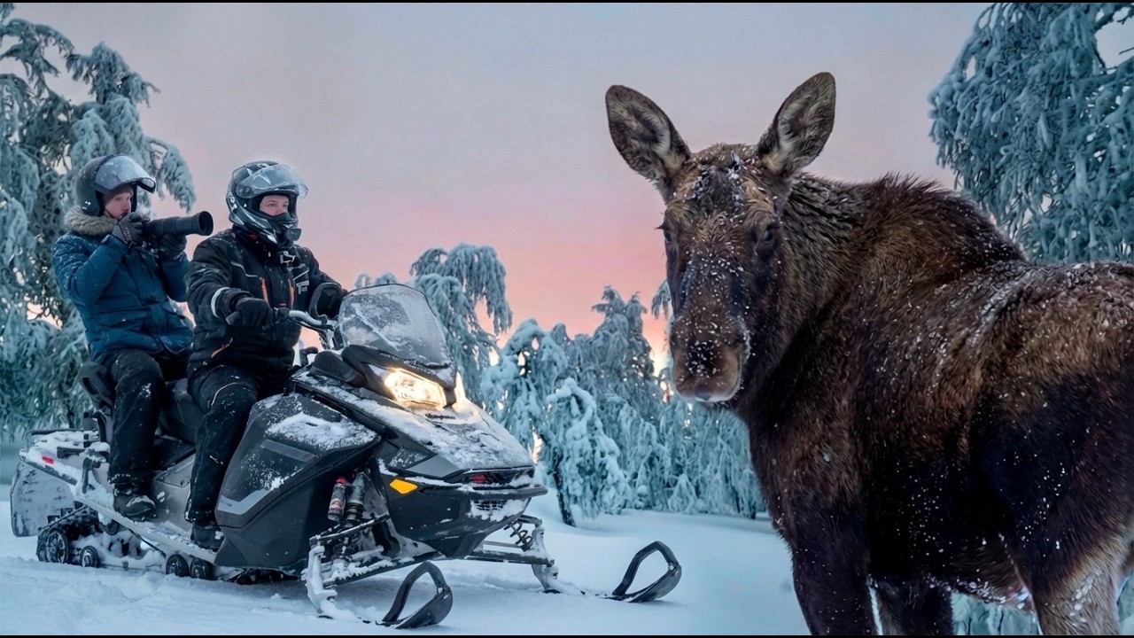 HIRVEN VALOKUVAUSTA LAPISSA || ARCTIC GUIDES & JUMIMEDIA