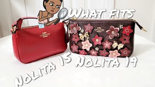 coach nolita 15 vs pochette accessories｜TikTok Search