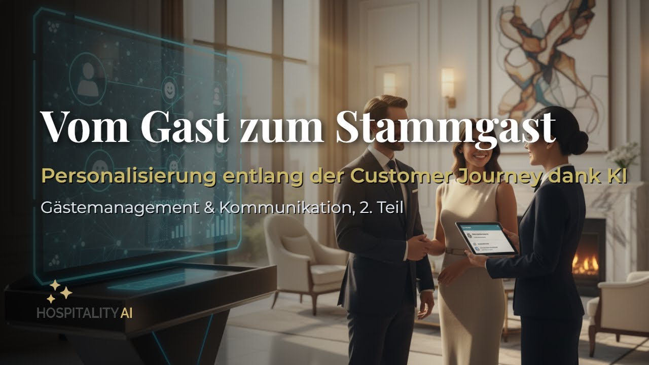 Vom Gast zum Stammgast - Personalisierung entlang der Customer Journey dank KI