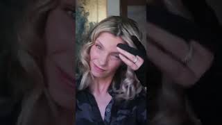 60 Second Beauty: How I Style My Mid Length Hair | Ruth Crilly #shorts #tutorial #hairstyle