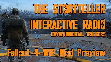 WIP preview: Environmental Triggers - Fallout 4 mod