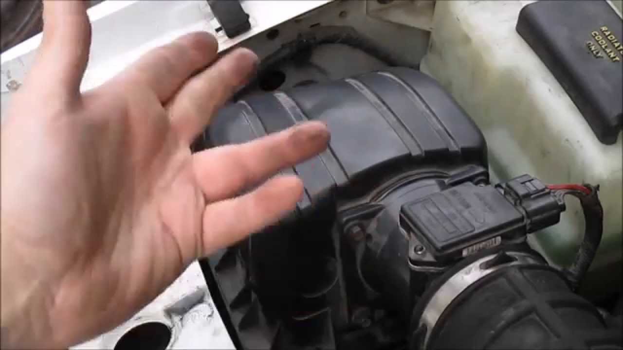 Ford Explorer Air Filter Replacement - YouTube