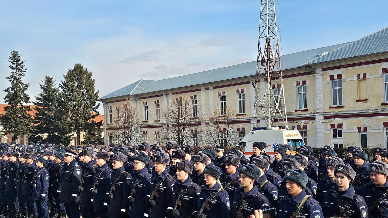 JURĂMÂNTUL MILITAR LA ȘCOALA DE SUBOFIȚERI DE JANDARMI 