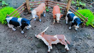 WADIDAU  !! PROSES POTONG SAPI KURBAN || FINA TOYS ANIMALS - #6