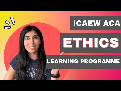 ICAEW ACA Ethics Learning Programme