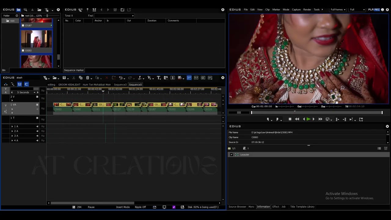 Remaining zoom effect In Edius 11 | Edius