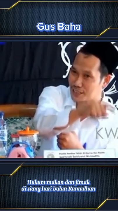 Apa beda Hukum makan dan jimak di siang hari bulan Ramadhan - Gus Baha