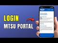 How To Login to MTSU Portal (Step-by-Step Student Guide 2026)