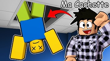 FIND IMPOSSIBLE HIDING PLACES TO HIDE THE BODY IN ROBLOX...