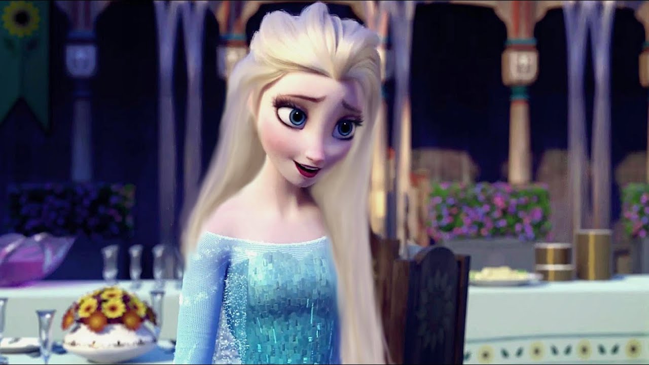 Elsa Edit - Long Hair [GIMP] - YouTube