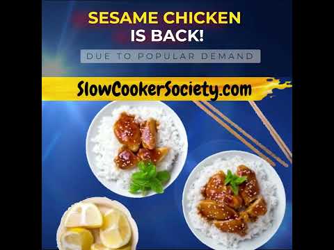 Slow Cooker Sesame Chicken Recipe | How to Make a Crock Pot Sesame Chicken