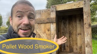 How to make a smoker from pallets  upcycling!