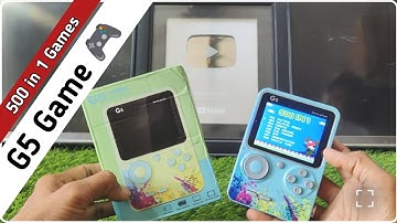 G5 Game Box 500 in 1 Games