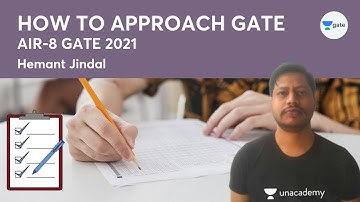 HOW TO APPROACH GATE | AIR-8 GATE 2021 | HEMANT JINDAL