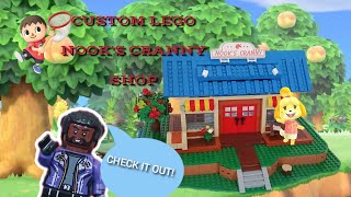 Custom lego Animal Crossing NOOK'S CRANNY Shop(Overlook and Review)