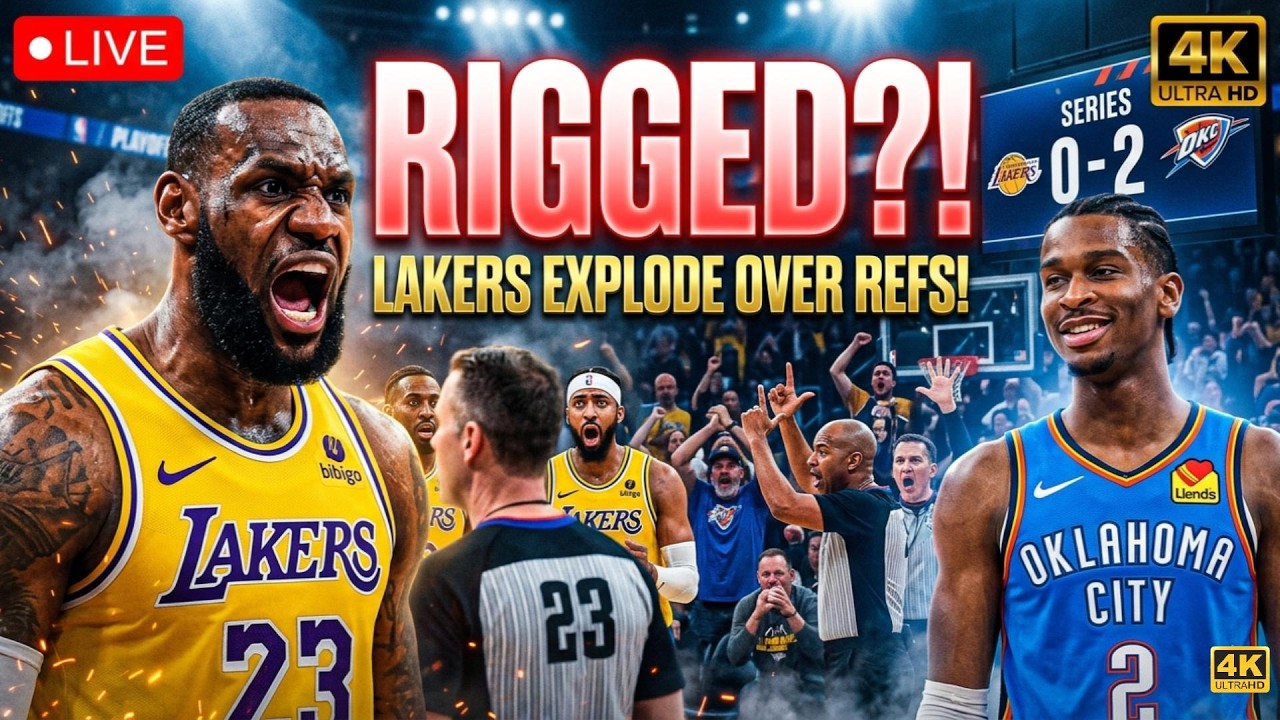 BREAKING: LeBron James FURIOUS as Thunder EXPOSE Lakers in Brutal Game ...
