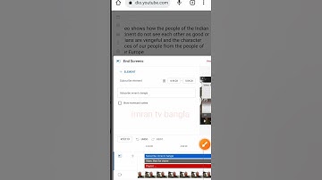 how to add end screen #shorts