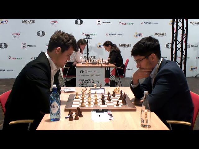 Carlsen, Magnus (NOR) Vs Firouzja, Alireza (FID), Round 01, Tata