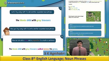 NOUN PHRASES : English by SKA Sir for form C( Class 8) VBS