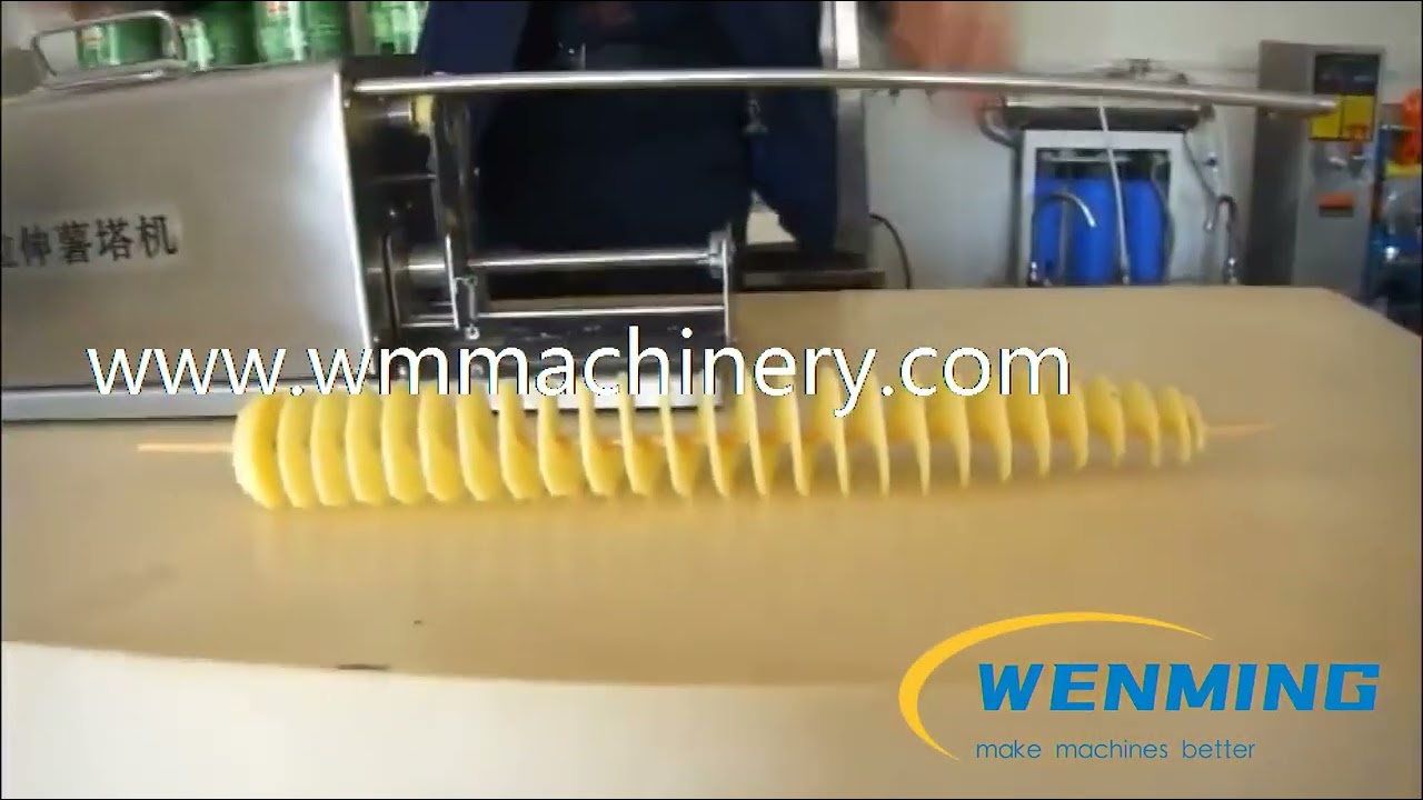 Potato Tower Machine Chips Cutting Potato Chips Cutter Electric Chips – WM  machinery