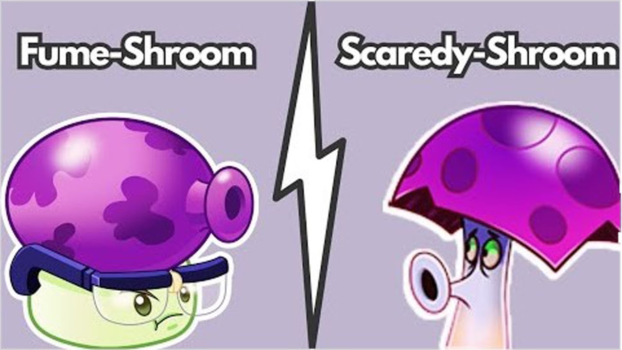 Scaredy & Fume-Shroom Mod vs 999 Yeti Gargantuar | Plants vs Zombies ...