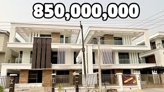 Exclusive tour of a N850,000,000 6 Bedroom Fully Detached Duplex in LEKKI PHASE 1 Lagos