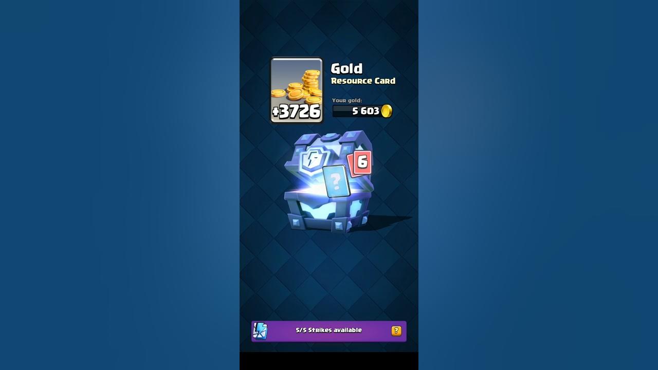 Opening a mega lightning chest *Clash Royale* YouTube