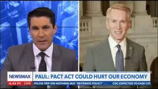Lankford Joins Newsmax Rob Schmitt to Discuss the PACT Act