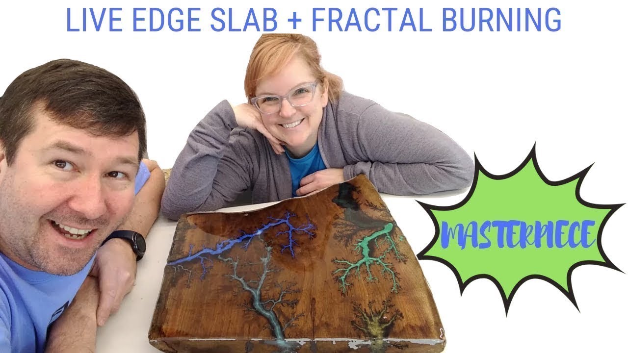 Have you tried using epoxy resin on fractal burnt wood? – The Epoxy Resin  Store