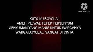 BOYOLALI TERSENYUM (ORIGINAL SONG AND VIDEO BY GUS ADKHATON)