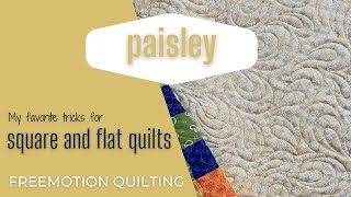 Live & Unscripted - PAISLEY Freemotion Quilting