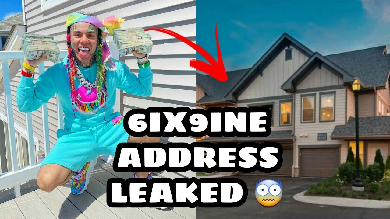 6ix9ine Address Leaked To Goons He Is On The Run Now Youtube