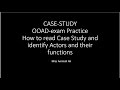 Case Study Understanding | OOAD exam practice | How to read and understand case study