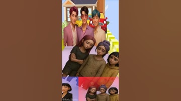 Rumi and Zoey and Mira in the Build a Queen Run challenge 😂👑