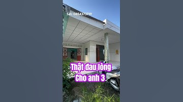 Ngợp nợ cần bán gấp căn nhà vườn gần khu công nghiệp Tân hương #bdstiengiang #giárẻ #bds