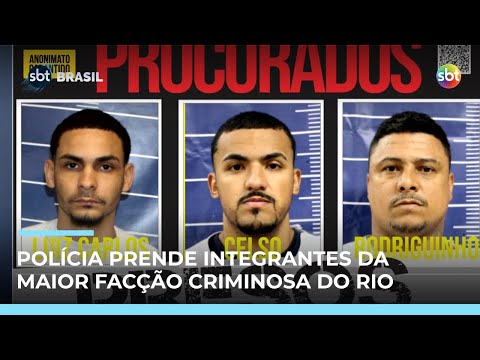 Video apos-megaoperacao-policia-prende-mais-suspeitos-de-integrar-maior-faccao-do-rio