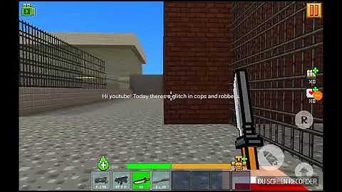 Glitch in cops n robbers- Cant get me, cops!