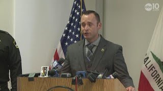 Press Conference: Sheriff Jones talks shooting death of Deputy Mark Stasyuk