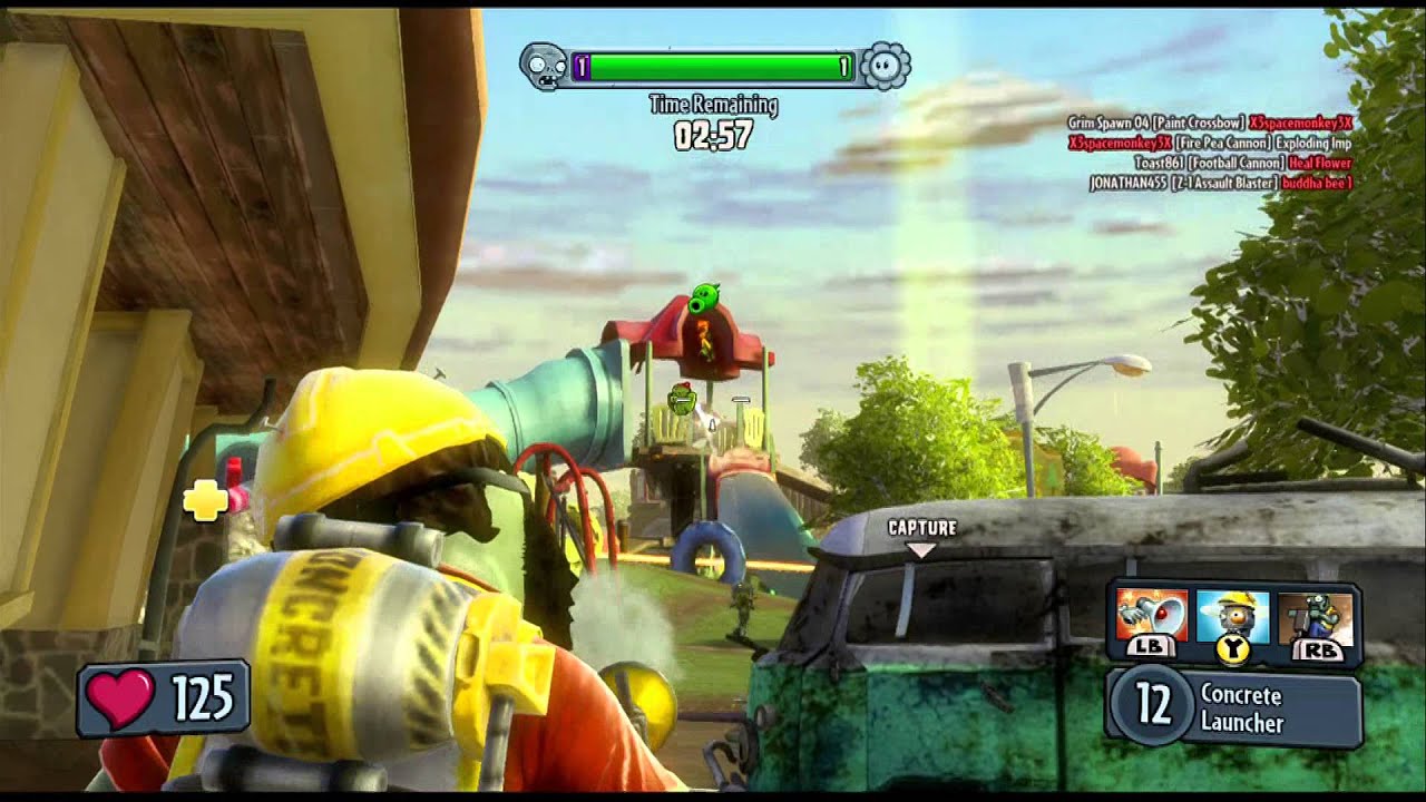 plants vs zombies garden warfare gameplay #10(No Commentary) - YouTube