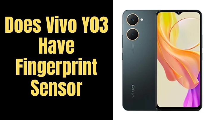 Does Vivo Y03 Have Fingerprint Sensor